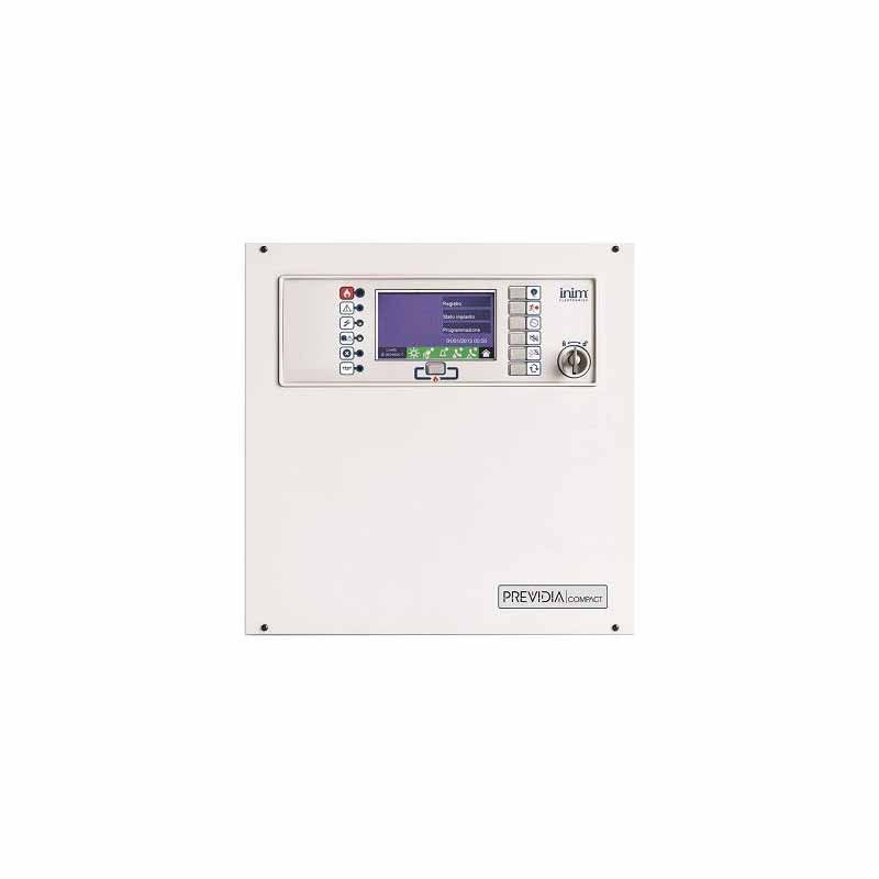 INIM PREVIDIA-C050SG centrala detectie incendiu analog-adresabila compacta neextensibila 1 bucla 64 elemente