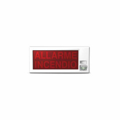 INIM ESS022 panou adresabil optic de avertizare vizual si sonor cu flash 92 dB