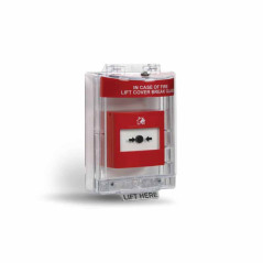 INIM IACPP10 carcasa de protectie transparenta etansa pentru butoane INIM dedicata instalarii in exterior
