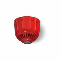 INIM IS0120RE sirena conventionala de incendiu cu flash culoare rosie IP65