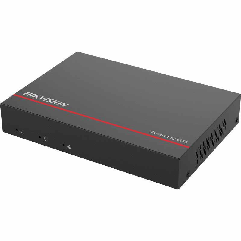 Hikvision DS-E04NI-Q1/4P(SSD1T) NVR 4 canale 4Mpx 60 Mbps SSD 1Tb