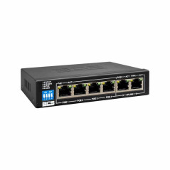 BCS-B-SP04G02G Switch 6 Porturi, 4×RJ45 1Gbps POE, 2×RJ45 1Gbps Uplink