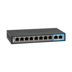 BCS-B-SP0802 Switch 10 Porturi, 8×RJ45 100Mbps, 2×RJ45 100Mbps Uplink