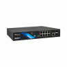 BCS-B-SP08G-2SFP Switch 10 Porturi 8×RJ45 1Gbps, 2×SFP 1Gbps