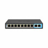 BCS-B-SP08G02G Switch 10 Porturi, 8×RJ45 1Gbps, 2×RJ45 1Gbps