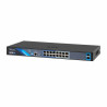 BCS-B-SP16G-2SFP-M Switch 18 Porturi POE cu management, 16×RJ45 1Gbps, 2×SFP 1Gbps