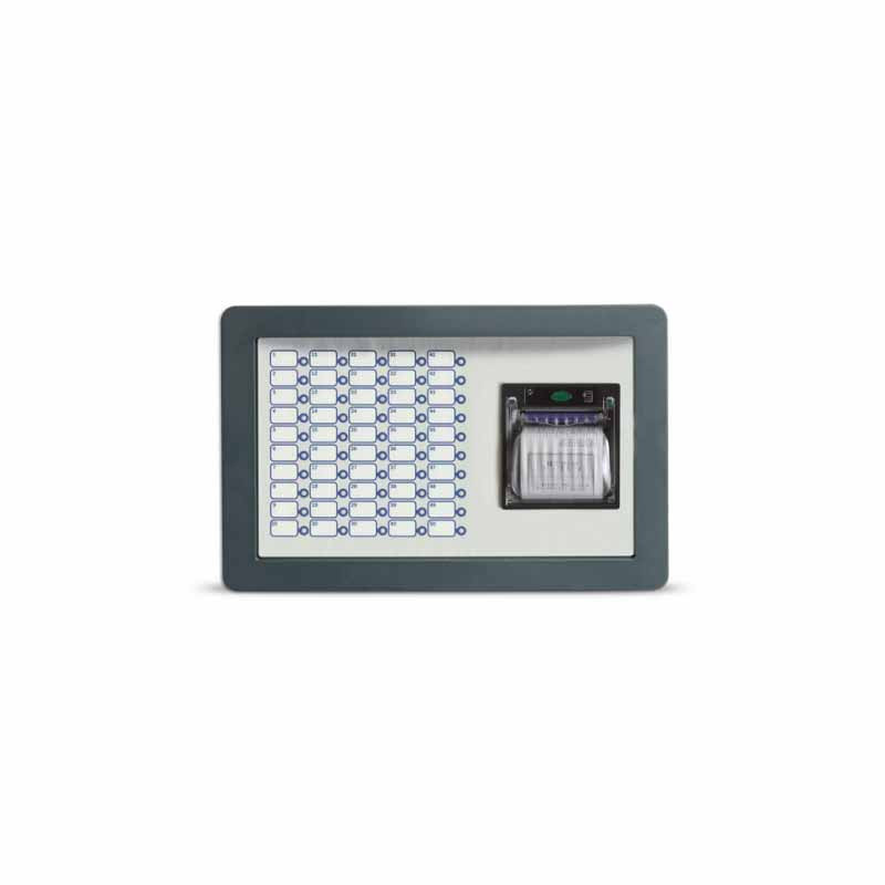 INIM FPMLEDPRN modul cu 50 de LED-uri tricolore configurabile si o imprimanta termica de 80 mm pentru Previdia Ultra si Max