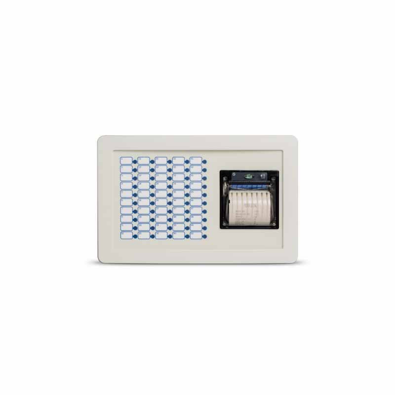 INIM FPMLEDPRN modul cu 50 de LED-uri tricolore configurabile si o imprimanta termica de 80 mm pentru Previdia Ultra si Max