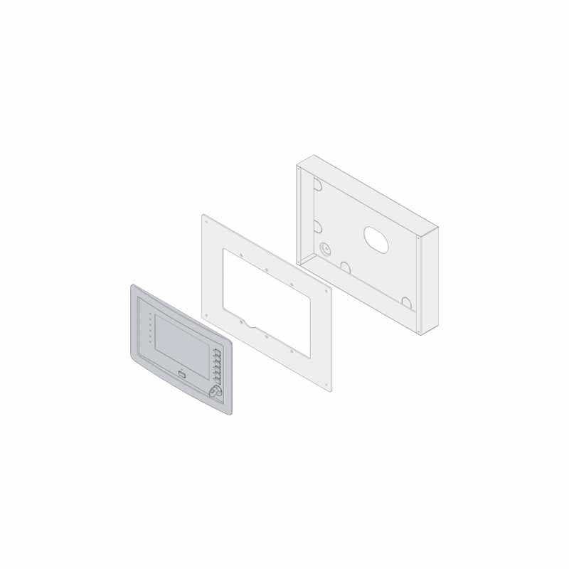 INIM PRREP carcasa dedicata pentru modulul de control FPMCPU ca acesa devina panou repetor pentru centrale Ultra si Max
